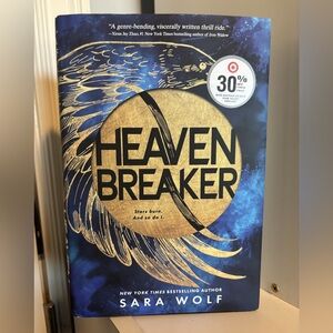 Heavenbreaker by Sara Wolf - Young Adult Sci-Fi Hardback Book